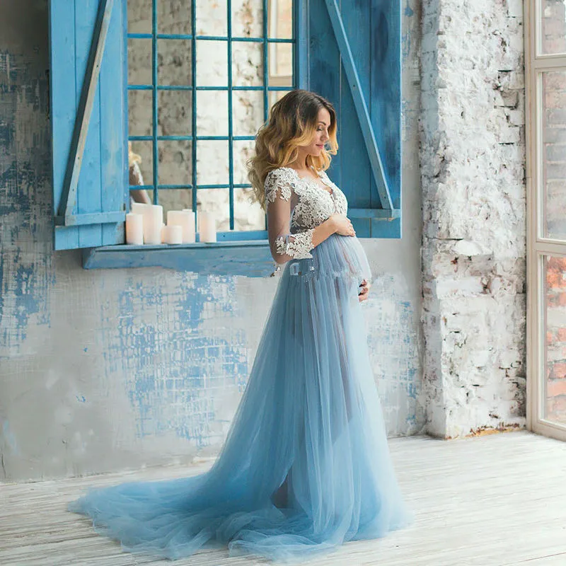 Crochet Lace Tulle Maternity Dresses For Photo Shoot Pregnant Women Long Dress For Photography Pregnancy Photography Long Dress
Crochet Lace Tulle Maternity Dresses For Photo Shoot Pregnant Women Long Dress For Photography Pregnancy Photography Long Dress
