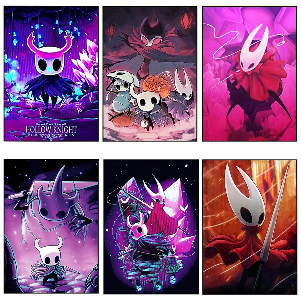 Hollow Knight Poster Hot Video Game Poster and Print Canvas Painting Wall Art Print for Living Room Home Cuadros Decor Unframed
Hollow Knight Poster Hot Video Game Poster and Print Canvas Painting Wall Art Print for Living Room Home Cuadros Decor Unframed