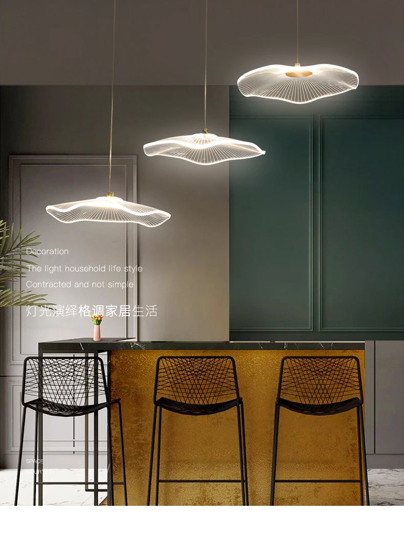 Simple Modern LED Transparent Pendant Light Popular Hot Selling LED 3000K 4000K 6000K Chandeliers For Living Room Ceiling Lights
Simple Modern LED Transparent Pendant Light Popular Hot Selling LED 3000K 4000K 6000K Chandeliers For Living Room Ceiling Lights