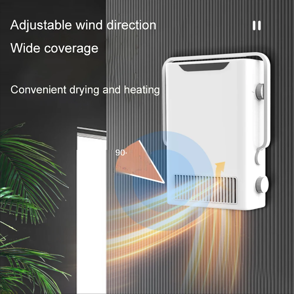 HAOYUNMA Waterproof Bathroom Heater Wall Mounted/Stand Electric Warmer Fan Clothes Dryers, Hair Dryers Adjustable Temperature
HAOYUNMA Waterproof Bathroom Heater Wall Mounted/Stand Electric Warmer Fan Clothes Dryers, Hair Dryers Adjustable Temperature