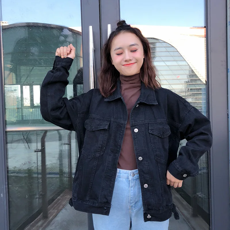 Vintage Long Sleeve Denim Jacket for Women Casual Female Coat, Basic Windbreaker, Slim Jeans Jackets, Girls Outwear Tops, Spring
Vintage Long Sleeve Denim Jacket for Women Casual Female Coat, Basic Windbreaker, Slim Jeans Jackets, Girls Outwear Tops, Spring