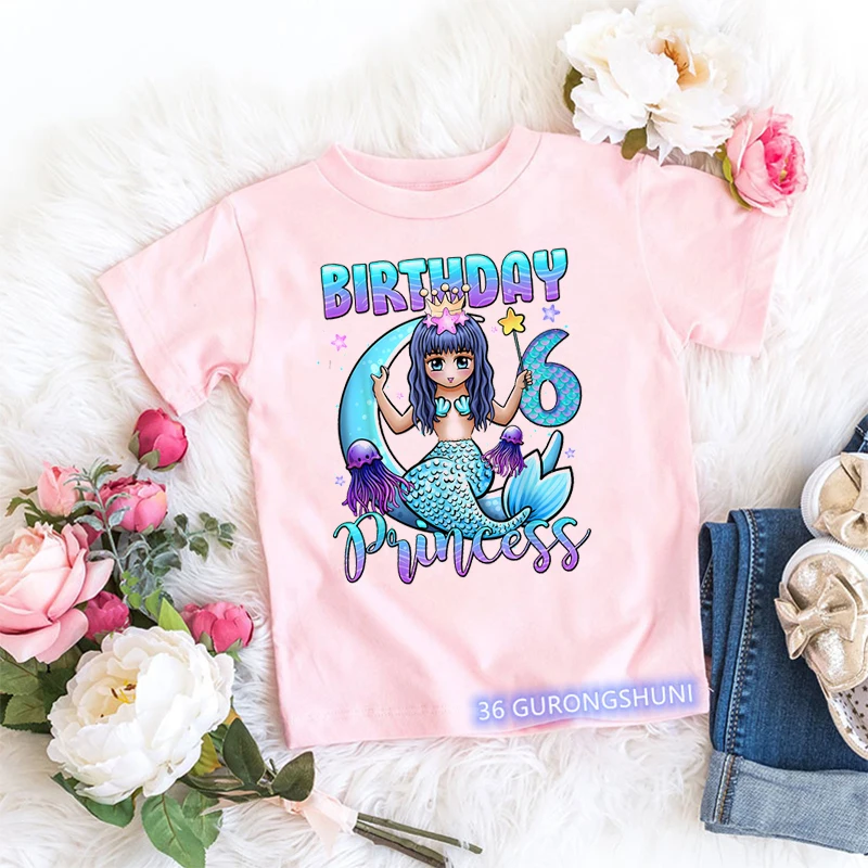 Kawaii Girls T-Shirt2-10th Birthday Digital Print Children'S Clothing Short-Sleeved Tops Fashion Harajuku Children'S Pink Tshirt
Kawaii Girls T-Shirt2-10th Birthday Digital Print Children'S Clothing Short-Sleeved Tops Fashion Harajuku Children'S Pink Tshirt