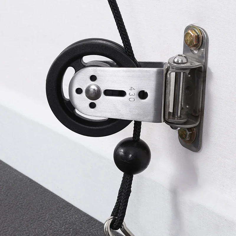 Wall-mounted Gym Home Rotating Silent Pulley DIY Lat Lift Cable System Attachments Stainless Steel Mute Swivel Bearing Wheel
Wall-mounted Gym Home Rotating Silent Pulley DIY Lat Lift Cable System Attachments Stainless Steel Mute Swivel Bearing Wheel