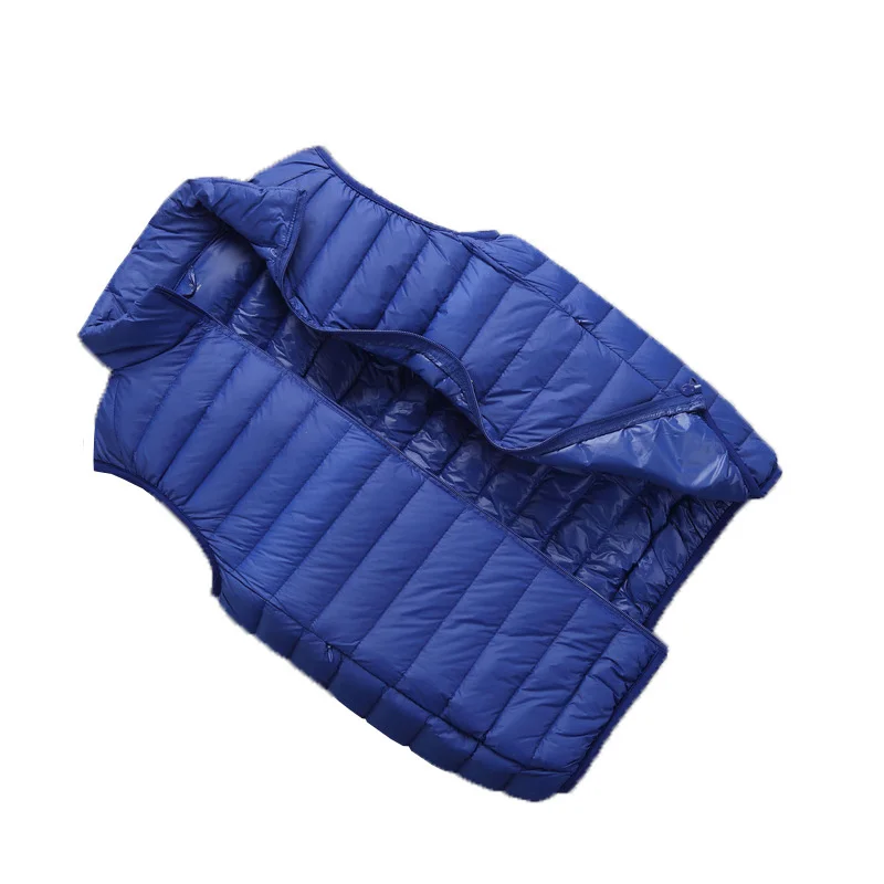 Men Vest Down Jacket 90% Sleeveless Ultra Light Male Portable Coat Large Size Lightweight Windproof Warm Waistcoat
Men Vest Down Jacket 90% Sleeveless Ultra Light Male Portable Coat Large Size Lightweight Windproof Warm Waistcoat
