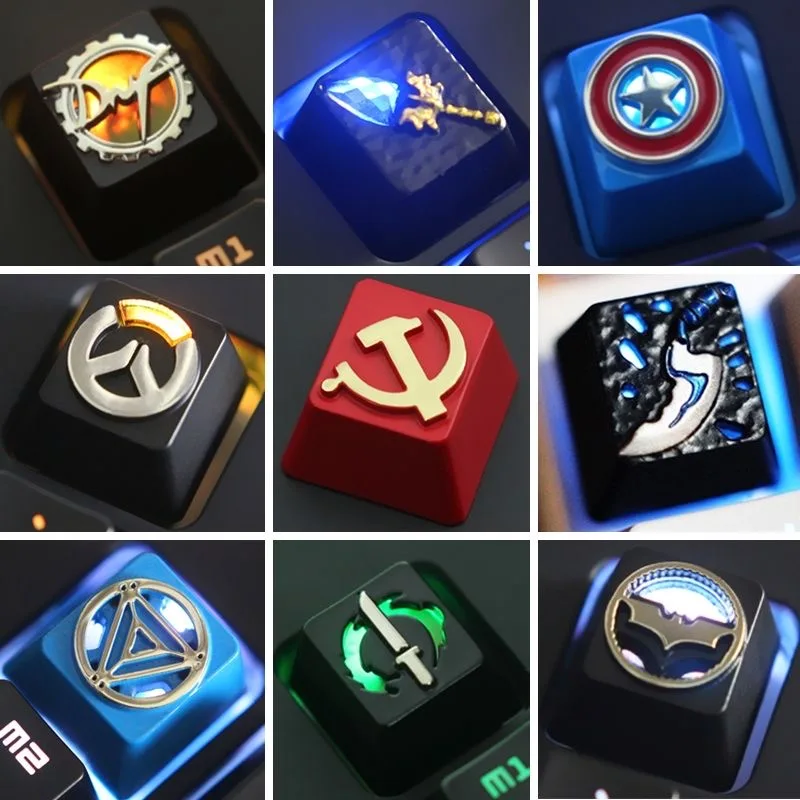 KeyStone Exquisite Keycap 1 Pcs Protoss Theme Aluminum Alloy Metal mechanical Keyboards Keycaps R4 Height For Cherry MX Axis
KeyStone Exquisite Keycap 1 Pcs Protoss Theme Aluminum Alloy Metal mechanical Keyboards Keycaps R4 Height For Cherry MX Axis