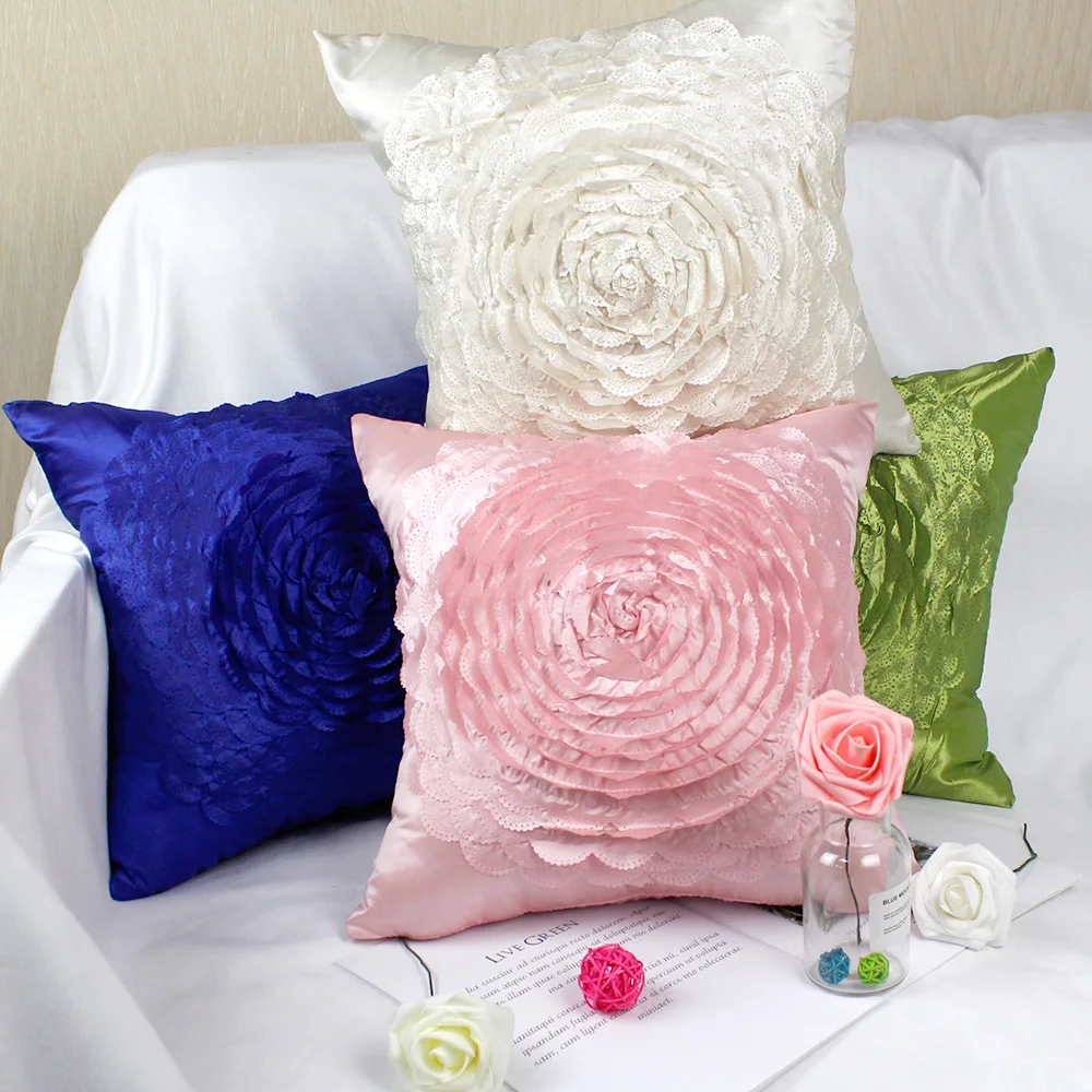 Rose Embroidered Cushion Cover 45x45cm Festival Wedding Decorative Square Throw Pillow Case Sofa Bed Home Decor
Rose Embroidered Cushion Cover 45x45cm Festival Wedding Decorative Square Throw Pillow Case Sofa Bed Home Decor