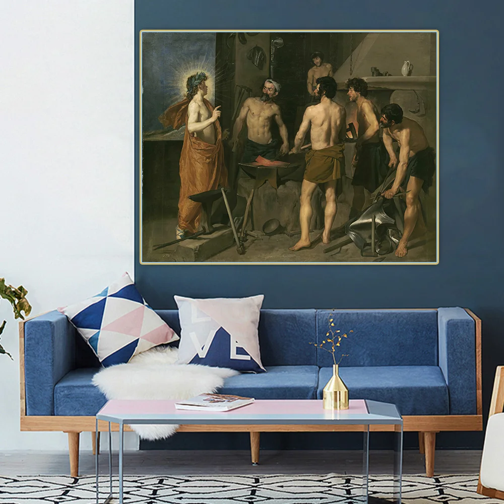 Diego Velazquez《The Forge of Vulcan》Canvas Oil Painting Artwork Poster Picture Wall Hanging Decor Home Living Room Decoration
Diego Velazquez《The Forge of Vulcan》Canvas Oil Painting Artwork Poster Picture Wall Hanging Decor Home Living Room Decoration