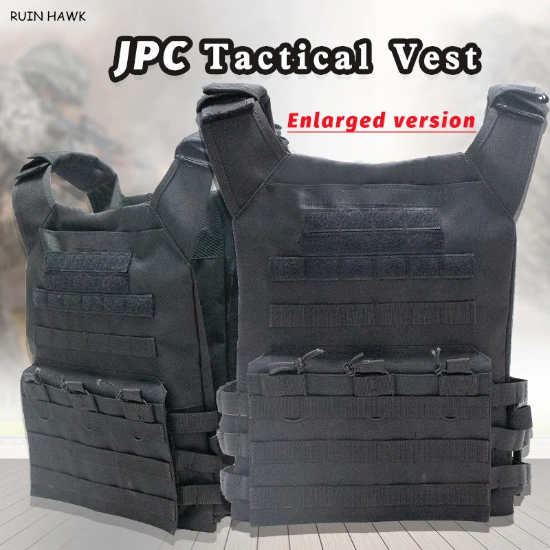 Traditional Tactical JPC Large Size Vest Hunting Military Shooting Outdoor CS Training Vest Men Paintball Equipment
Traditional Tactical JPC Large Size Vest Hunting Military Shooting Outdoor CS Training Vest Men Paintball Equipment
