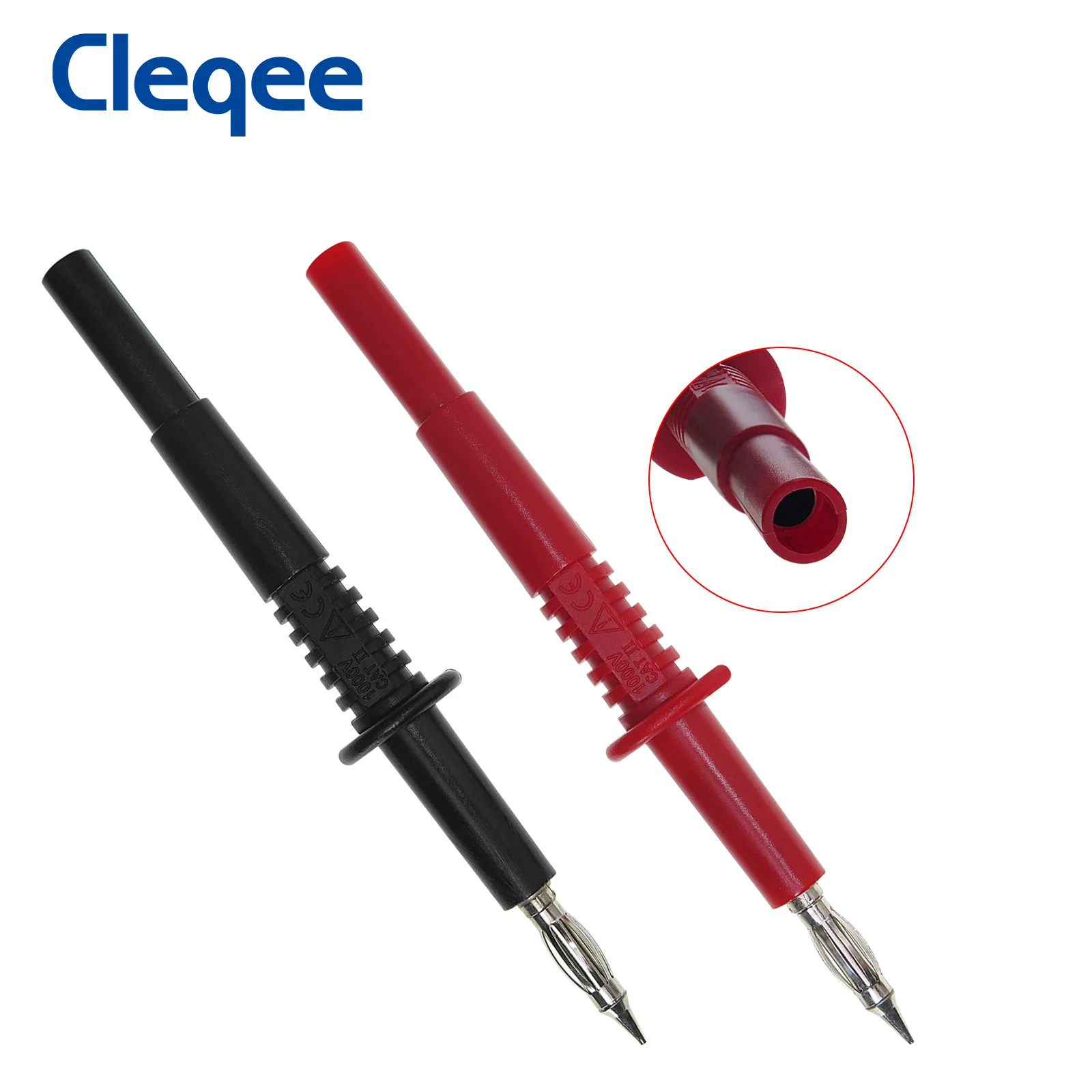 JXSINONE P5011 2pcs Banana plug Test Probe 4mm Socket Type Can connect Banana Connector or test lead for Multimeter
JXSINONE P5011 2pcs Banana plug Test Probe 4mm Socket Type Can connect Banana Connector or test lead for Multimeter