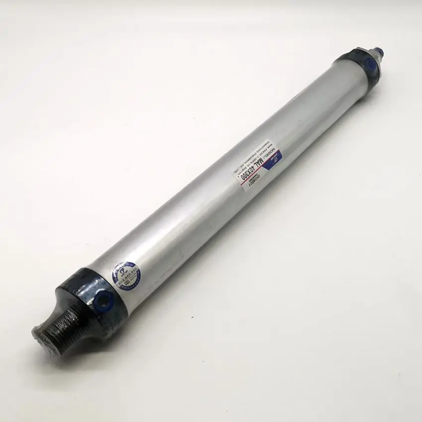 Single Rod Cylinder MAL40X300 Bore 40mm Stroke 300mm Aluminum Alloy Pneumatic Air Cylinder
Single Rod Cylinder MAL40X300 Bore 40mm Stroke 300mm Aluminum Alloy Pneumatic Air Cylinder