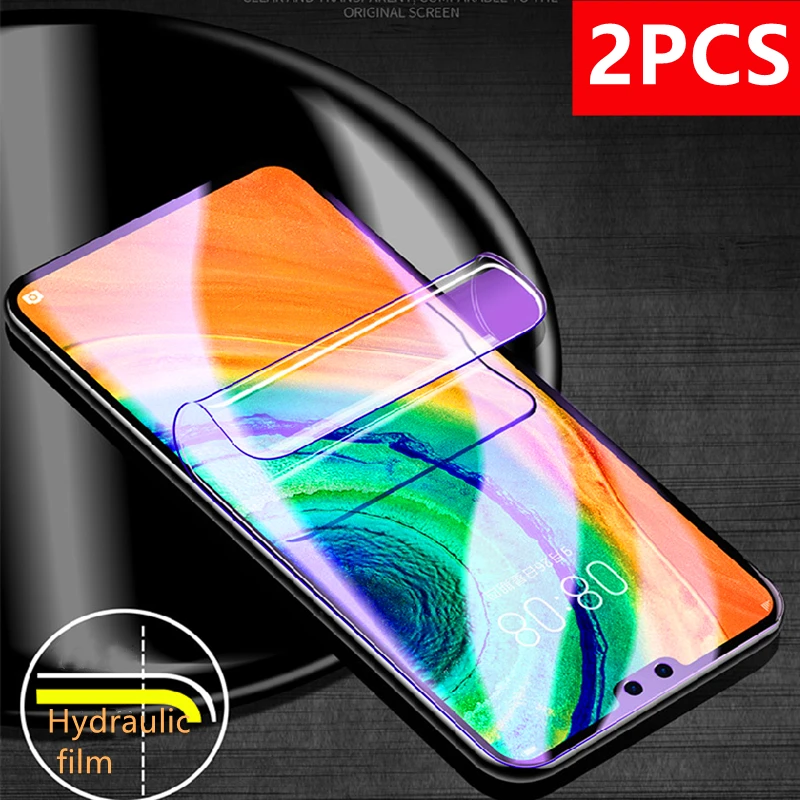2Pcs Full Cover Screen Protector for Huawei Mate 30 40 20 Pro Hydrogel Film for Mate 30 20 Lite 20 30 40 RS Protective Soft Film
2Pcs Full Cover Screen Protector for Huawei Mate 30 40 20 Pro Hydrogel Film for Mate 30 20 Lite 20 30 40 RS Protective Soft Film