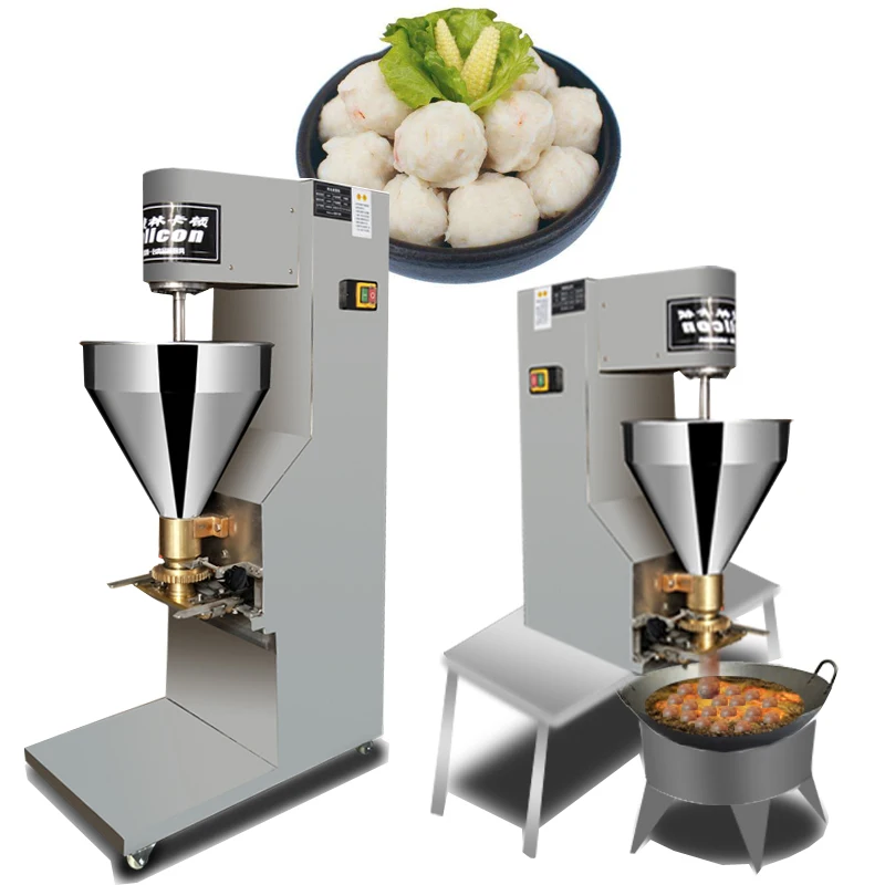 Vertical Automatic Meatball Forming Machine Stainless Steel Meatball Machine 220V /1100W
Vertical Automatic Meatball Forming Machine Stainless Steel Meatball Machine 220V /1100W
