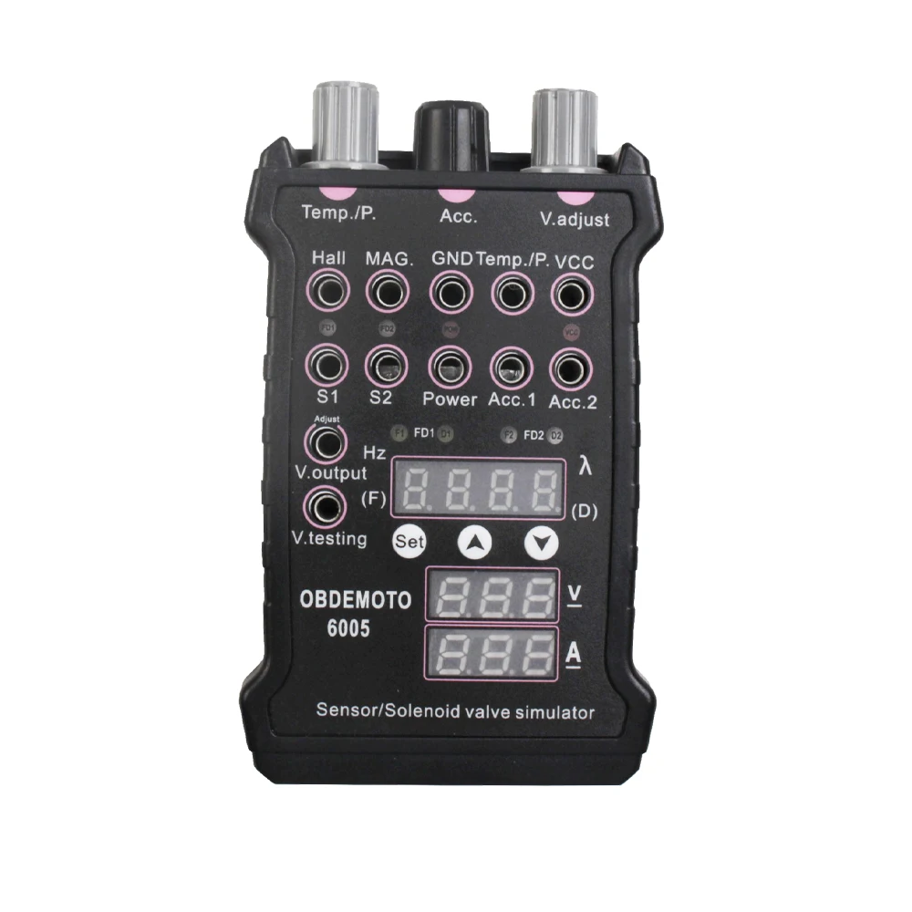 Sensor Valve Simulator Solenoid Valve Simulator Analog pressure sensor Sensor /Solenoid Valve Simulator
Sensor Valve Simulator Solenoid Valve Simulator Analog pressure sensor Sensor /Solenoid Valve Simulator