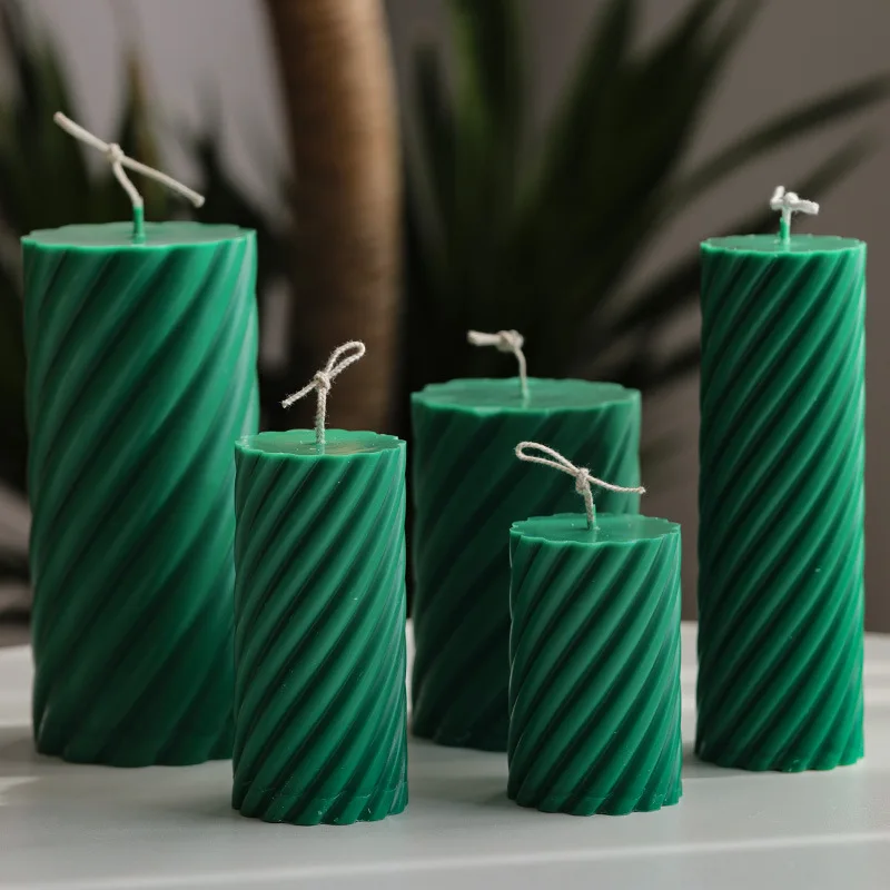 Variety of Spiral Columns Candle Mold for Handmade Desktop Decoration Gypsum Epoxy Resin Aromatherapy Candle Silicone Mould
Variety of Spiral Columns Candle Mold for Handmade Desktop Decoration Gypsum Epoxy Resin Aromatherapy Candle Silicone Mould