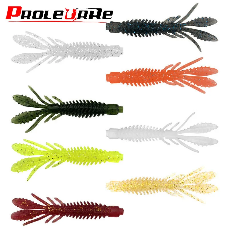 10Pcs/Lot Shrimp Larva Soft Lures For Jigging Wobblers Fishing 7cm 2.1g Artificial Worm Silicone Baits Bass Pike Swimbait Tackle
10Pcs/Lot Shrimp Larva Soft Lures For Jigging Wobblers Fishing 7cm 2.1g Artificial Worm Silicone Baits Bass Pike Swimbait Tackle