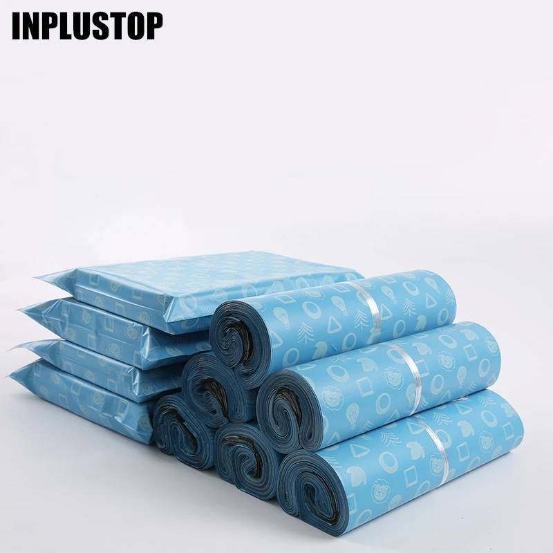 50Pcs Blue Print Plastic Courier Bag PE Poly Waterproof Clothing Gifts Post Mailbag Cartoon Envelopes Self Seal Shipping Bags
50Pcs Blue Print Plastic Courier Bag PE Poly Waterproof Clothing Gifts Post Mailbag Cartoon Envelopes Self Seal Shipping Bags