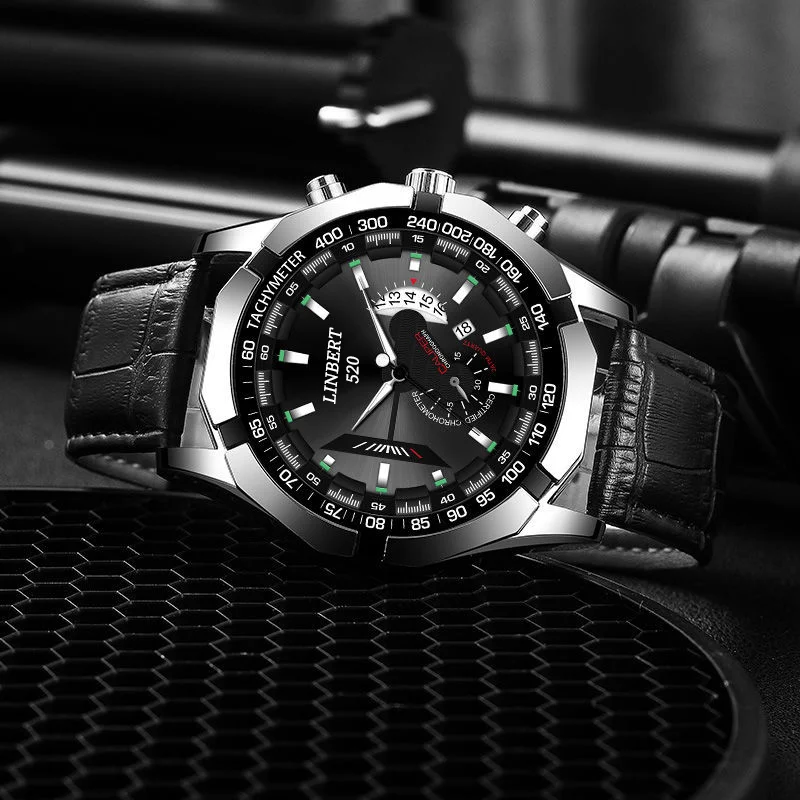 2022 New Men's Watch LINBERT Top Brand Leather Chronograph Waterproof Sports Automatic Date Quartz Clock Men's Relogio Masculino
2022 New Men's Watch LINBERT Top Brand Leather Chronograph Waterproof Sports Automatic Date Quartz Clock Men's Relogio Masculino