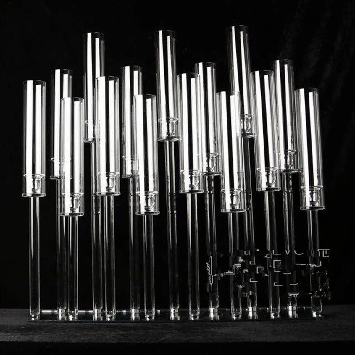 clear acrylic 7 heads dining table top decorative candle holder for sale AB0142
clear acrylic 7 heads dining table top decorative candle holder for sale AB0142