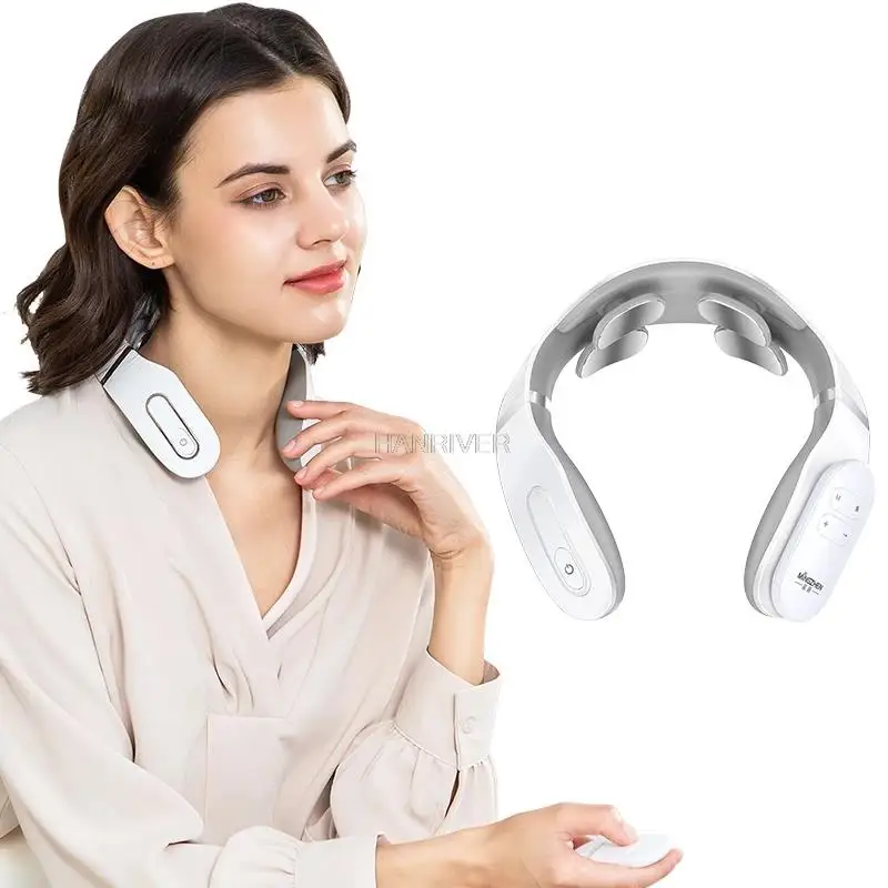 Electric Neck Cervical Massager Kneading Remote Control Physical Therapy Pain Relief Health Care Relax Spine Massagem Machine
Electric Neck Cervical Massager Kneading Remote Control Physical Therapy Pain Relief Health Care Relax Spine Massagem Machine