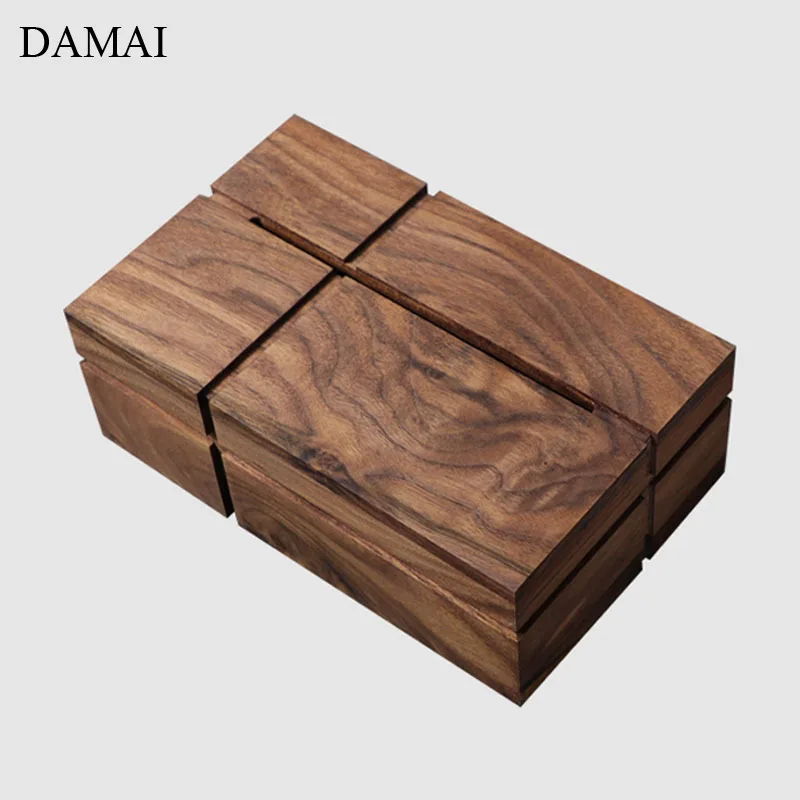 Black Walnut Wood Tissue Boxes Creative Household Living Room Coffee Table Paper Towel Holder Home Decoration Modern Ornaments
Black Walnut Wood Tissue Boxes Creative Household Living Room Coffee Table Paper Towel Holder Home Decoration Modern Ornaments