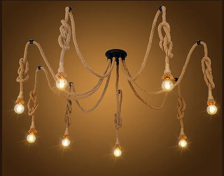 8 heads stijl loft industriele hanger lichtpunt eetkamer henneptouw lamp vintage lichten led edison stijl
8 heads stijl loft industriele hanger lichtpunt eetkamer henneptouw lamp vintage lichten led edison stijl