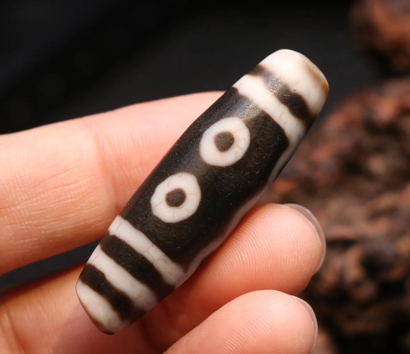 Unique Magic Power Tibetan Old Agate 5 Eye Wealthy dZi Bead Amulet Pendant 5A AJ Timestown UPD22
Unique Magic Power Tibetan Old Agate 5 Eye Wealthy dZi Bead Amulet Pendant 5A AJ Timestown UPD22