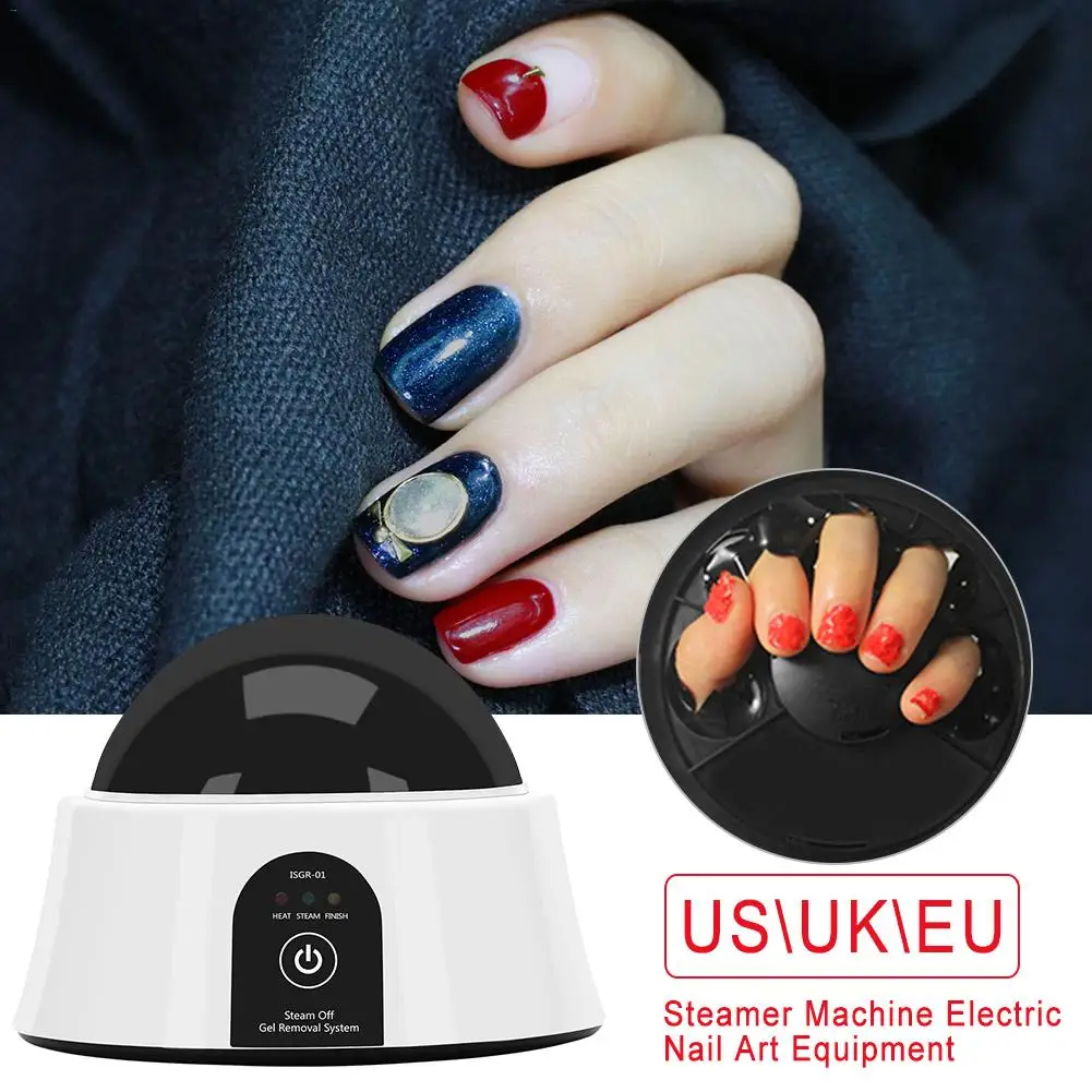 Electric Nail Steam off UV Gel Polish Removal Machine Steamer Remover Professional / Home Nail Salon Nail Art Device
Electric Nail Steam off UV Gel Polish Removal Machine Steamer Remover Professional / Home Nail Salon Nail Art Device