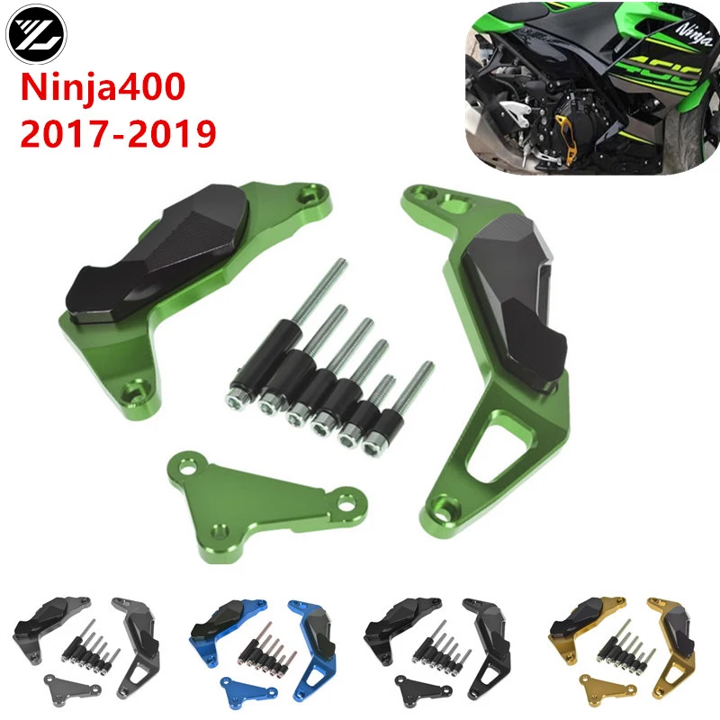 For KAWASAKI NINJA400 NINJA 400 2017 2018 2019 CNC Motorcycle Frame Sliders anti Crash Engine Guard Pad Side Shield Protector
For KAWASAKI NINJA400 NINJA 400 2017 2018 2019 CNC Motorcycle Frame Sliders anti Crash Engine Guard Pad Side Shield Protector