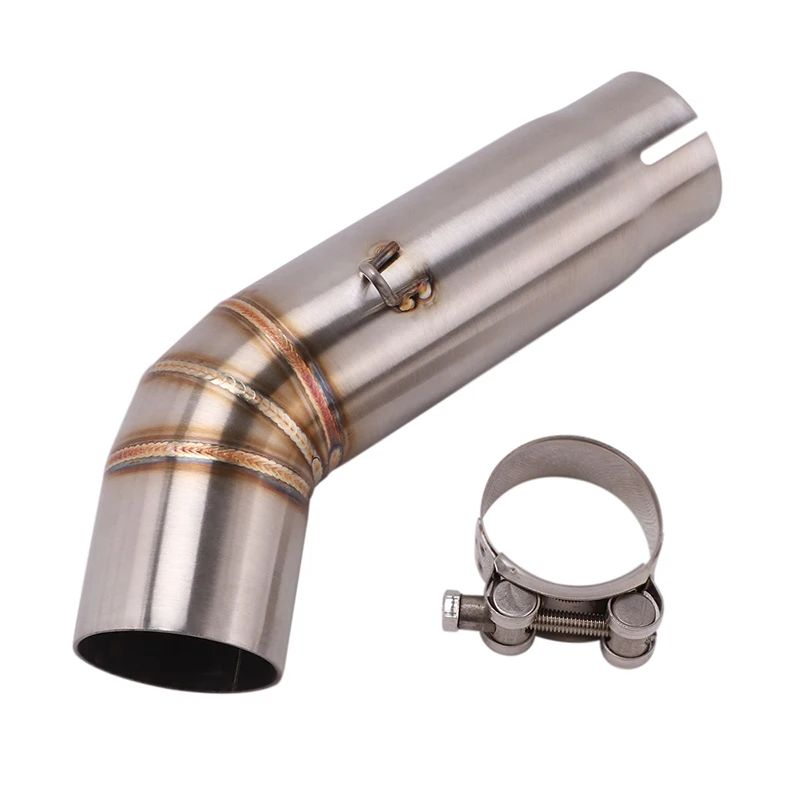 51mm Slip On Motorcycle Exhaust Middle Link Pipe Stainless Steel Exhaust System For Suzuki GSXR 600 750 2011-2020
51mm Slip On Motorcycle Exhaust Middle Link Pipe Stainless Steel Exhaust System For Suzuki GSXR 600 750 2011-2020