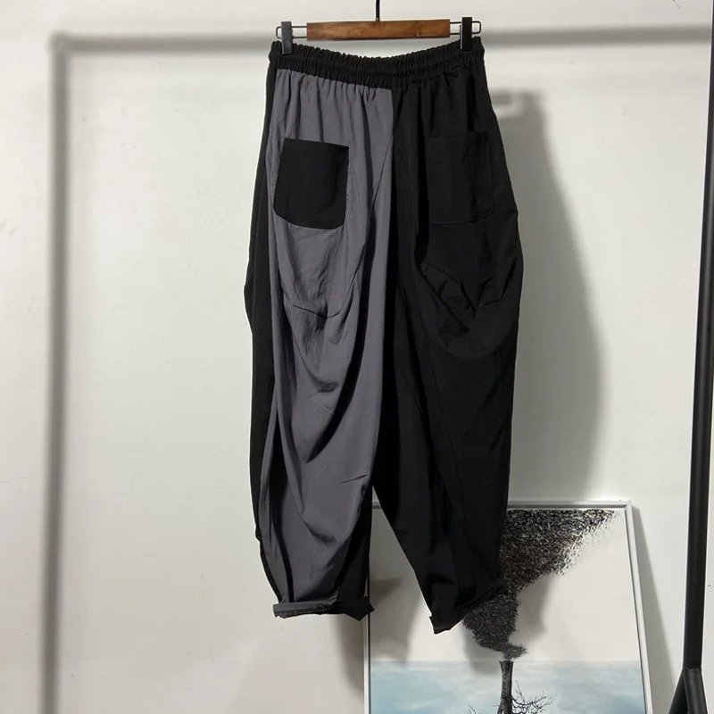 Mixed Summer Colors New Vintage Male Harem Pants Japanese Style Loose Elastic Waist High Street Mens Fashion Ankle Length Pants
Mixed Summer Colors New Vintage Male Harem Pants Japanese Style Loose Elastic Waist High Street Mens Fashion Ankle Length Pants