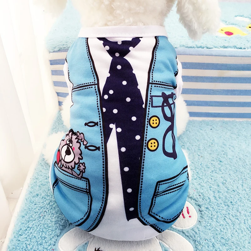 Cartoon Cute Printed Pets Dog Summer Clothes Puppy Tshirt Clothes Pet Dogs Vest Cotton T Shirt Pets Clothing
Cartoon Cute Printed Pets Dog Summer Clothes Puppy Tshirt Clothes Pet Dogs Vest Cotton T Shirt Pets Clothing