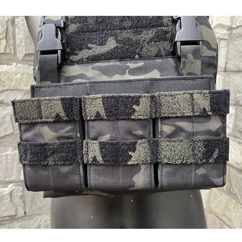 Tactical Vest 119 FCSK AVS Triple Magazine Insert Pouch 5.56 7.62 AK47 Magazine Holder Expansion Conversion Panel
Tactical Vest 119 FCSK AVS Triple Magazine Insert Pouch 5.56 7.62 AK47 Magazine Holder Expansion Conversion Panel