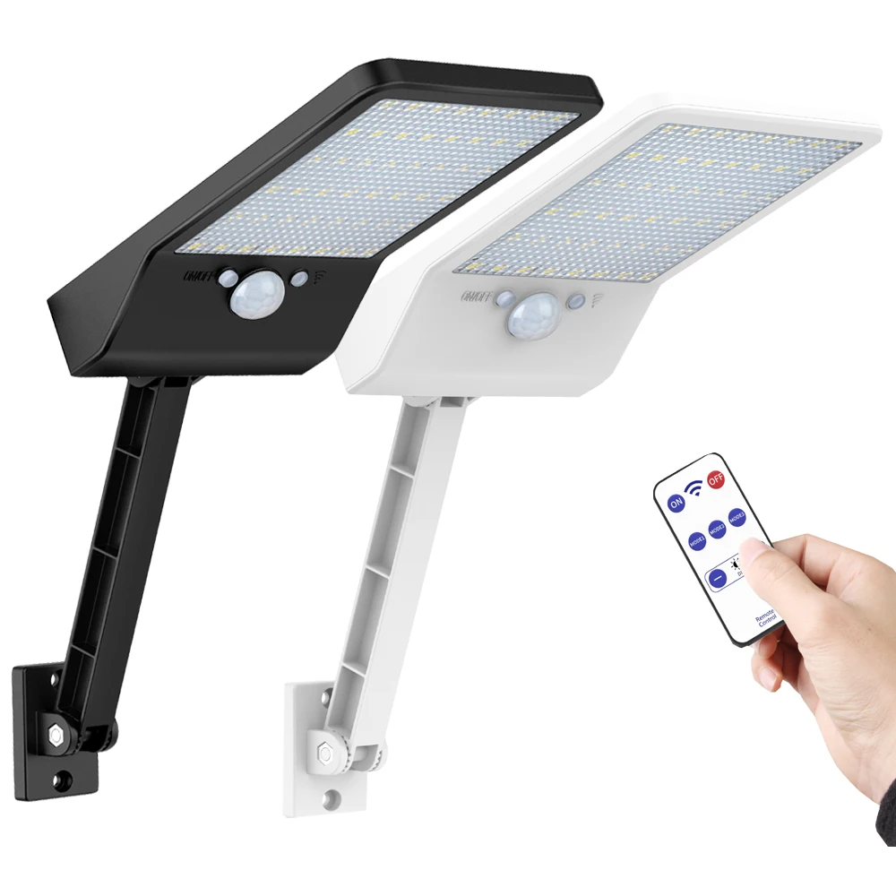 Remote control bracket solar street light 48 LED Lamp With Radar Motion Sensor Highlight Waterproof For Outdoor Lighting spot
Remote control bracket solar street light 48 LED Lamp With Radar Motion Sensor Highlight Waterproof For Outdoor Lighting spot