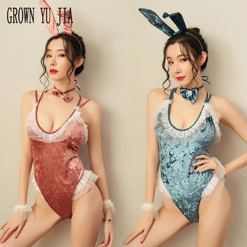 Eroticas Nightclub Bunny Girl Uniform Hot Babydoll Porno Cute Bunny Girl Sexy Cosplay Costume Bodysuit Japanese Naughty Lingerie
Eroticas Nightclub Bunny Girl Uniform Hot Babydoll Porno Cute Bunny Girl Sexy Cosplay Costume Bodysuit Japanese Naughty Lingerie