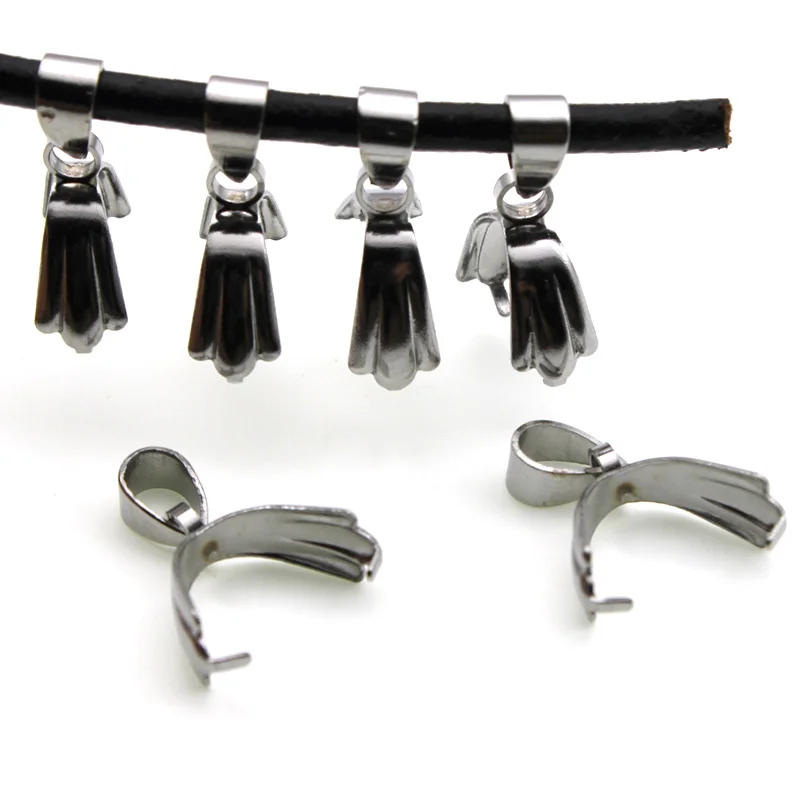 20pcs/lot Stainless Steel Clasps Pinch Bails Charm Melon Seeds Buckle Pendant DIY Necklace Bracelet Connectors Jewelry Findings
20pcs/lot Stainless Steel Clasps Pinch Bails Charm Melon Seeds Buckle Pendant DIY Necklace Bracelet Connectors Jewelry Findings
