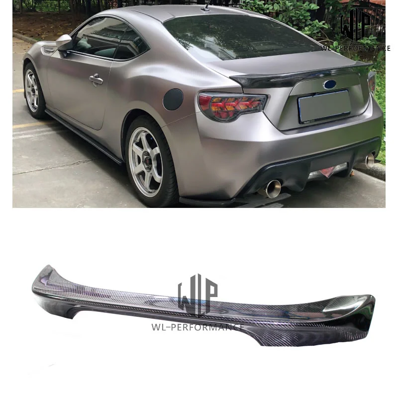 High Quality Carbon Fiber Rear Spoiler Wings Car Styling for Toyota Gt86 Brz Car Body Kit 2013-2017
High Quality Carbon Fiber Rear Spoiler Wings Car Styling for Toyota Gt86 Brz Car Body Kit 2013-2017