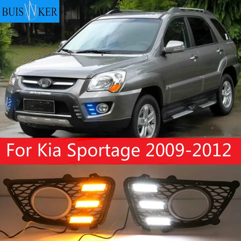 2PCS LED Daytime Running Light For Kia Sportage 2009-2012 Dimming Style Relay Waterproof ABS 12V Car LED DRL Lamp Daylight
2PCS LED Daytime Running Light For Kia Sportage 2009-2012 Dimming Style Relay Waterproof ABS 12V Car LED DRL Lamp Daylight