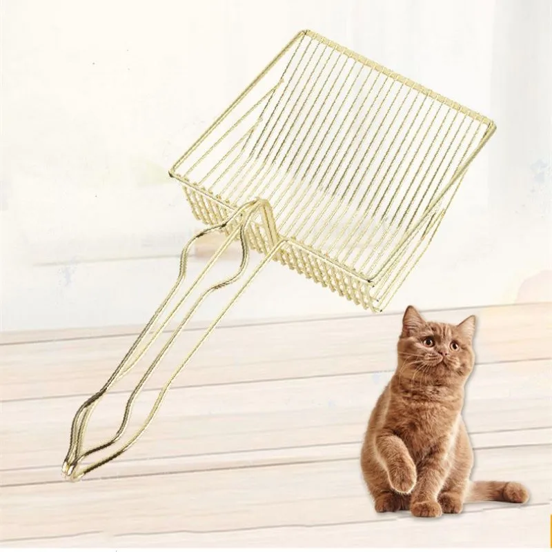 Metal Cat Litter Scoop Fast Sifting Deep Shovel Designed For Multi-Cat Owners Sifter Scoop Manages Big Clump Of Multi-Cat Family
Metal Cat Litter Scoop Fast Sifting Deep Shovel Designed For Multi-Cat Owners Sifter Scoop Manages Big Clump Of Multi-Cat Family
