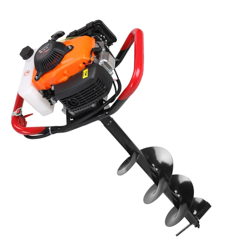 Gasoline Excavator Earth Auger Two Stroke Gasoline Hole Drilling Machine For Garden Tools 8cm length single-wane drilling head
Gasoline Excavator Earth Auger Two Stroke Gasoline Hole Drilling Machine For Garden Tools 8cm length single-wane drilling head