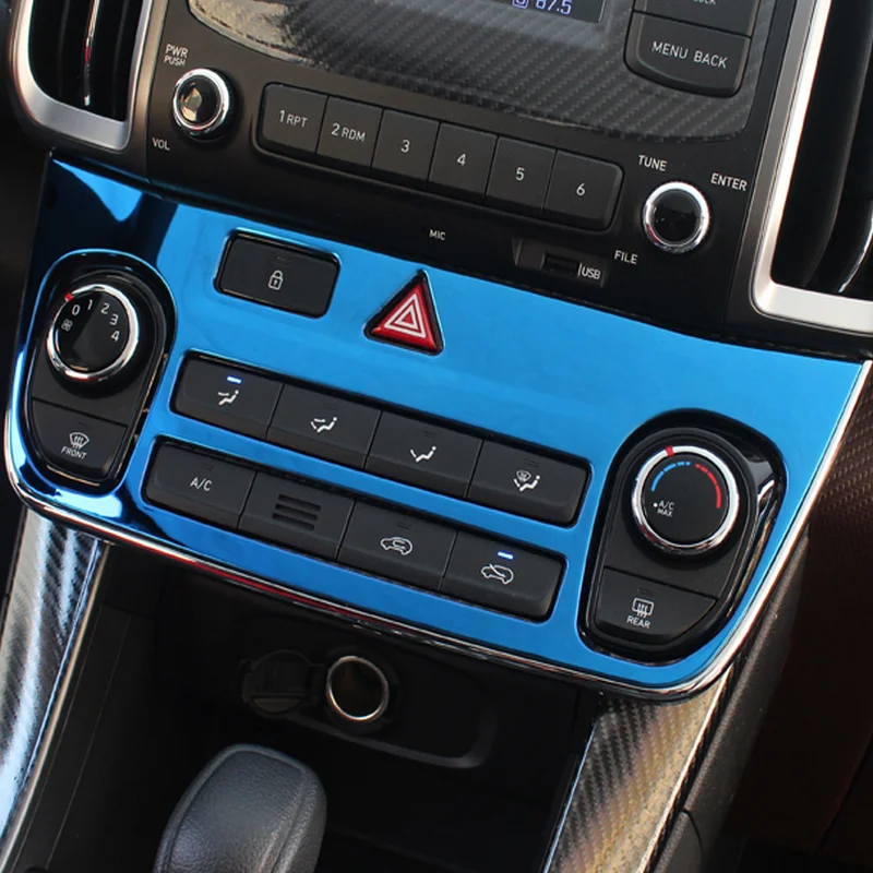 SBTMY Stainless steel decoration sequins car central control panel for Hyundai ix35 2018
SBTMY Stainless steel decoration sequins car central control panel for Hyundai ix35 2018