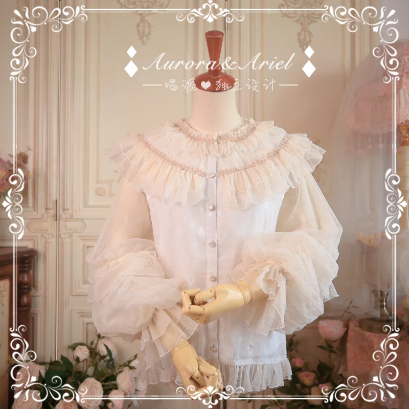 Fresh sweet lolita top kawaii girl peter pan collar white grid victorian shirt loose gothic lolita shirt loli cos lolita
Fresh sweet lolita top kawaii girl peter pan collar white grid victorian shirt loose gothic lolita shirt loli cos lolita