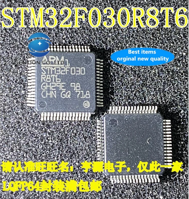 2PCS STM32F030 STM32F030R8T6 LQFP64 microcontroller IC MCU integrated circuit in stock 100% new and original
2PCS STM32F030 STM32F030R8T6 LQFP64 microcontroller IC MCU integrated circuit in stock 100% new and original
