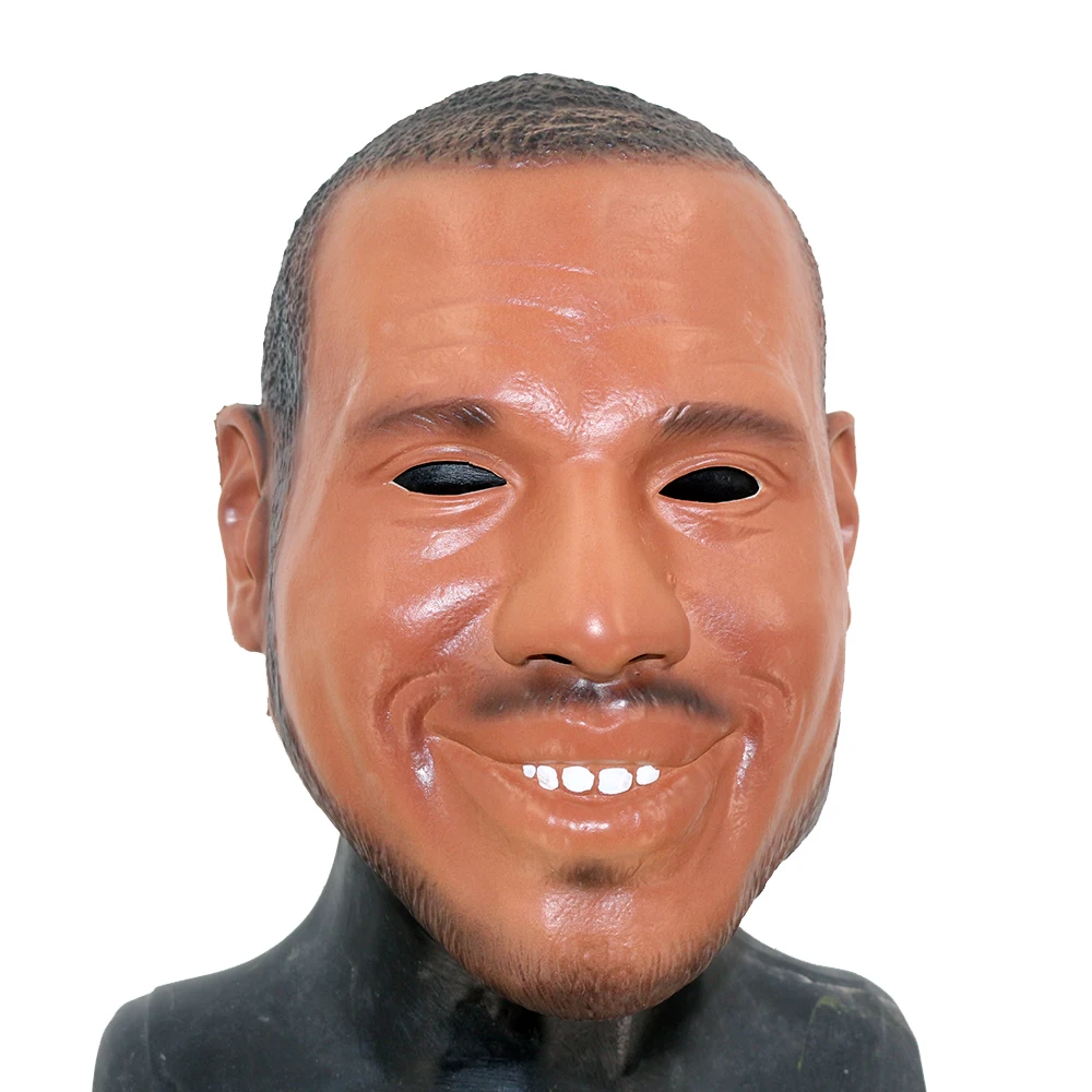 Realistic Black Man Male Latex Mask Full Overhead Halloween Cosplay Human Mask Disguise Crossdressing Realistic
Realistic Black Man Male Latex Mask Full Overhead Halloween Cosplay Human Mask Disguise Crossdressing Realistic