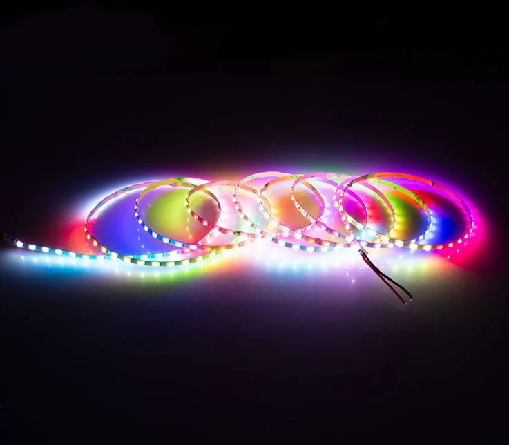 SK6805B/LC8805-SMD2020RGB 4 мм ультратонкая светодиодная лента 96 пикс./м, не водонепроницаемая, 5 в постоянного тока
SK6805B/LC8805-SMD2020RGB 4 мм ультратонкая светодиодная лента 96 пикс./м, не водонепроницаемая, 5 в постоянного тока