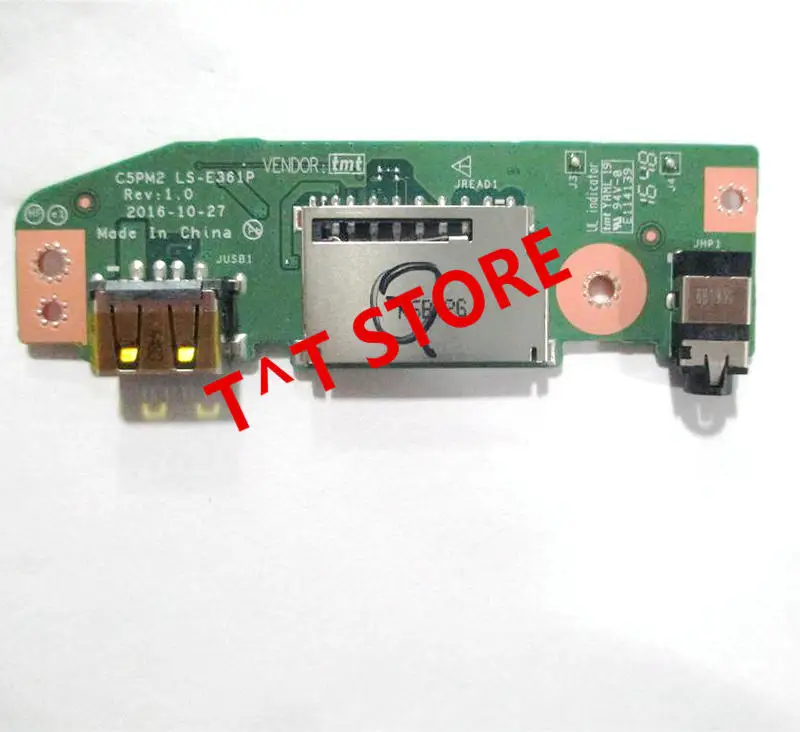 Оригинальная плата для Acer Aspire VX15 VX5-591 VX5-591G N16C7 AUDIO USB SD CARD READER C5PM2 LS-E361p, бесплатная доставка
Оригинальная плата для Acer Aspire VX15 VX5-591 VX5-591G N16C7 AUDIO USB SD CARD READER C5PM2 LS-E361p, бесплатная доставка