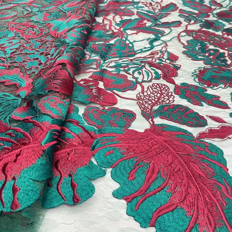 Guipre Cord Lace Fabric High Quality Nigerian Lace Fabric Embroidery tulle Lace Fabric for Woman Dess TS9693
Guipre Cord Lace Fabric High Quality Nigerian Lace Fabric Embroidery tulle Lace Fabric for Woman Dess TS9693