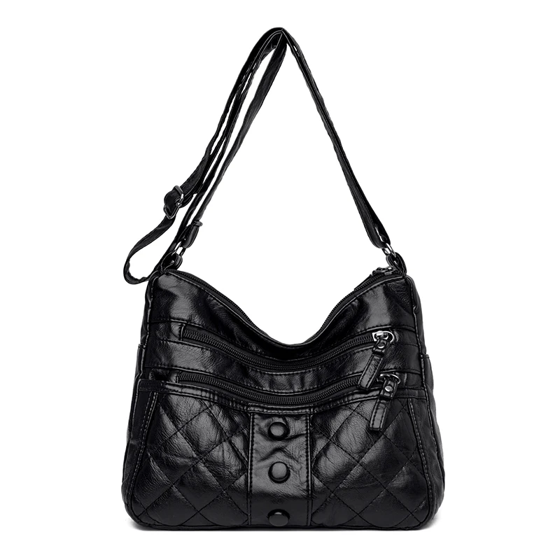 New Soft Pu Leather Luxury Women Handbags Designer Shoulder Crossbody Bags Fashion Ling plaid Female Messenger Bag
New Soft Pu Leather Luxury Women Handbags Designer Shoulder Crossbody Bags Fashion Ling plaid Female Messenger Bag
