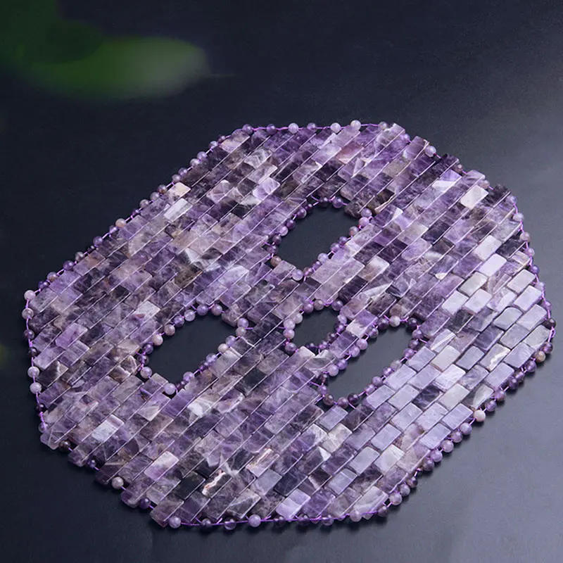 Quartz Jade Mask Face Massager Natural Gouache Stone Facial SPA Cold Therapy Crystal Mask Relaxation Massage Beauty Tool
Quartz Jade Mask Face Massager Natural Gouache Stone Facial SPA Cold Therapy Crystal Mask Relaxation Massage Beauty Tool