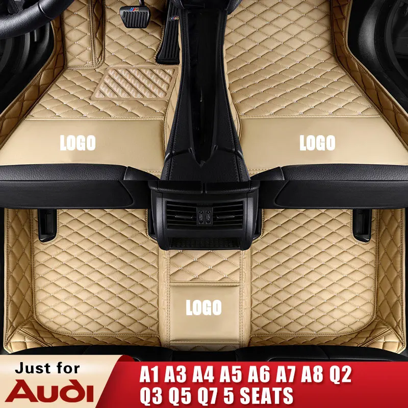 Car Floor Mats For Audi A5 Cabriolet/Convertible/Quattro/SPORTBACK Custom Leather foot Pads auto carpets waterproof accessories
Car Floor Mats For Audi A5 Cabriolet/Convertible/Quattro/SPORTBACK Custom Leather foot Pads auto carpets waterproof accessories