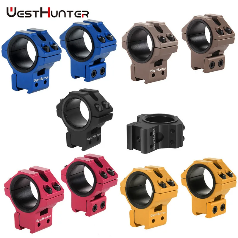 WESTHUNTER Low Profile 11mm Dovetail Rail Mount 1inch/25.4mm 30mm Riflescope Ring Hunting Accessories Sight Mount for Shooting
WESTHUNTER Low Profile 11mm Dovetail Rail Mount 1inch/25.4mm 30mm Riflescope Ring Hunting Accessories Sight Mount for Shooting